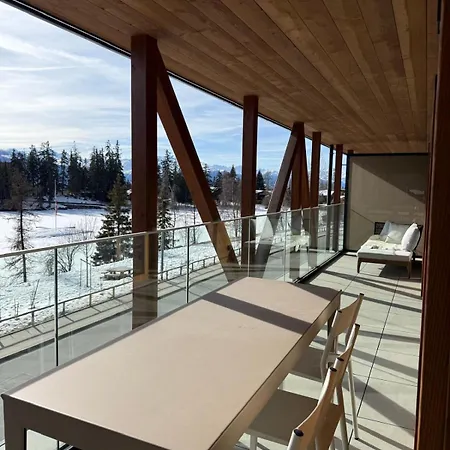 Cozy With And Mountain View Crans-Montana