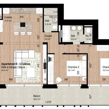 Apartment Cozy With And Mountain View Crans-Montana